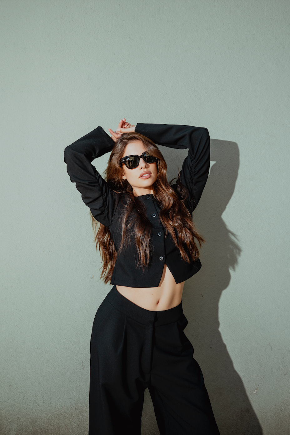 Black Fitted Cardigan