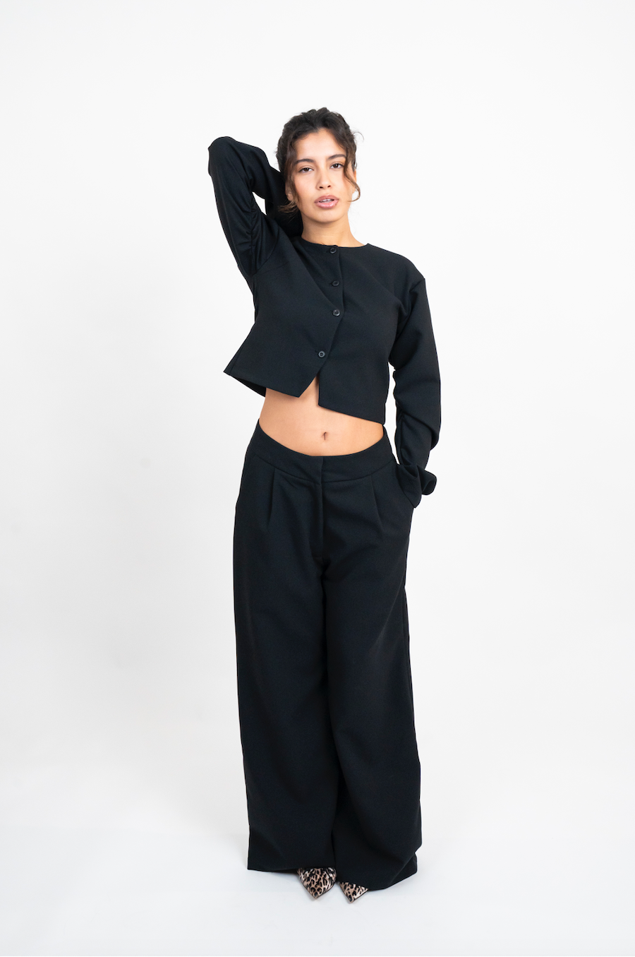 Black Tailored Pants